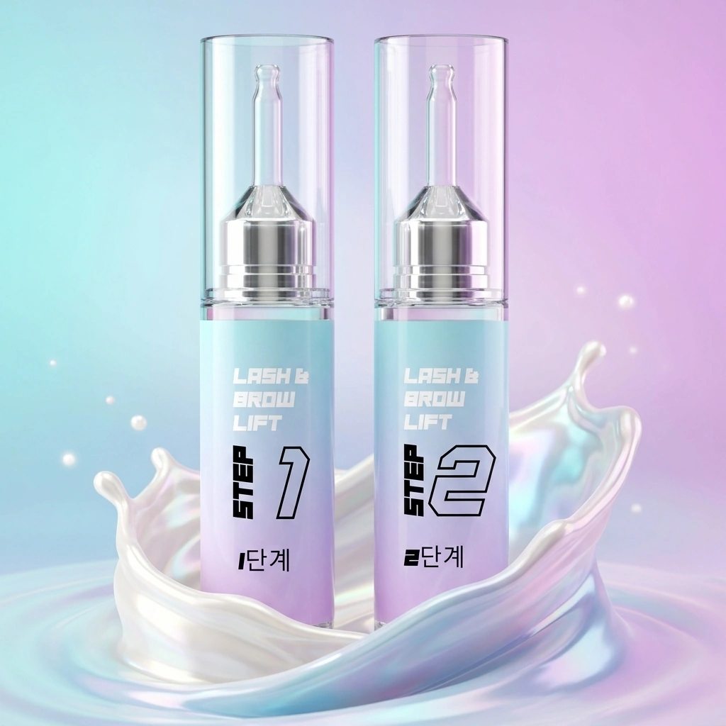 Korean Lash & Brow Lift Lotions | Step 1 & 2 | 2x 5ml – AURA