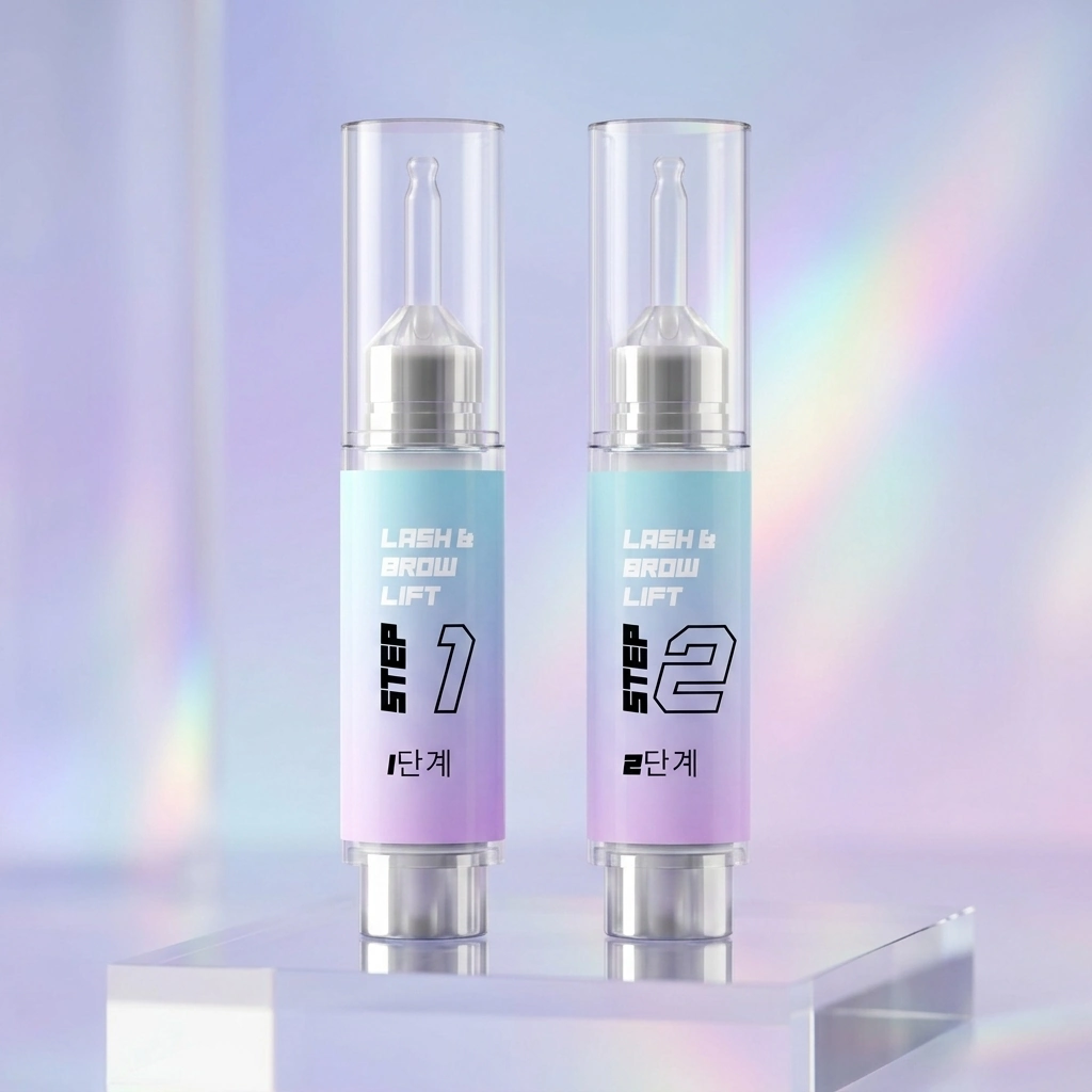 Korean Lash & Brow Lift Lotions | Step 1 & 2 | 2x 5ml – AURA