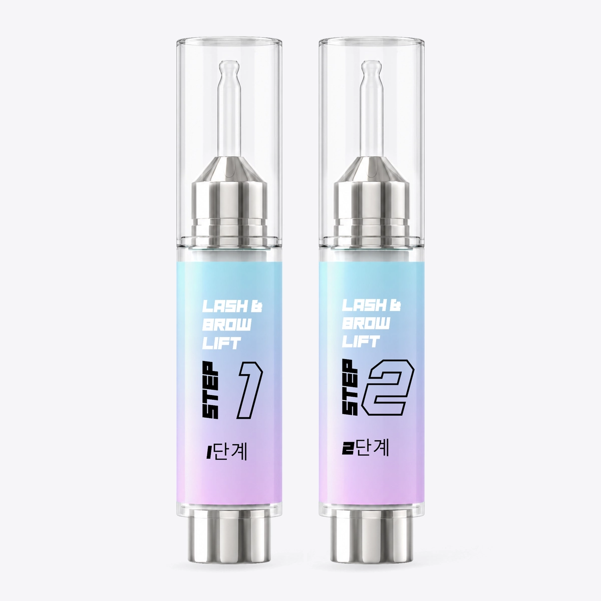 Korean Lash & Brow Lift Lotions | Step 1 & 2 | 2x 5ml