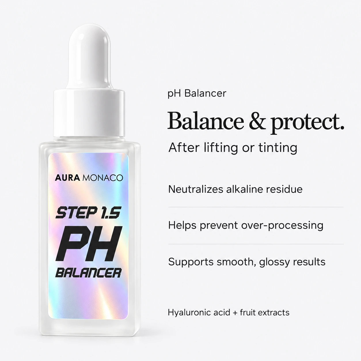 AURA Monaco pH Balancer: balance and protect after lifting or tinting